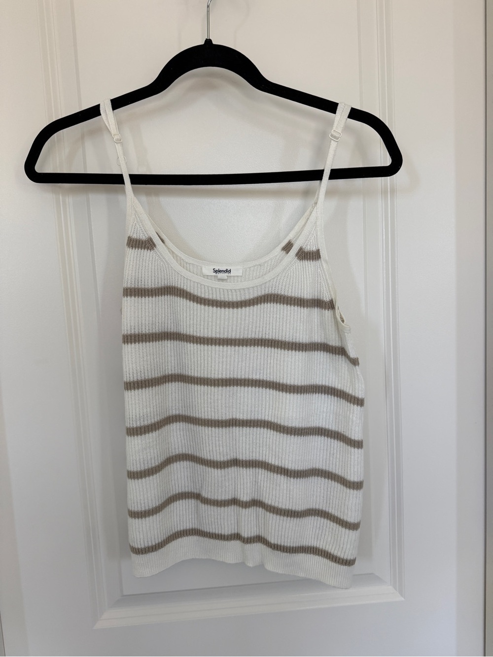 Splendid Women's Cashblend Luna Stripe Sweater Tank